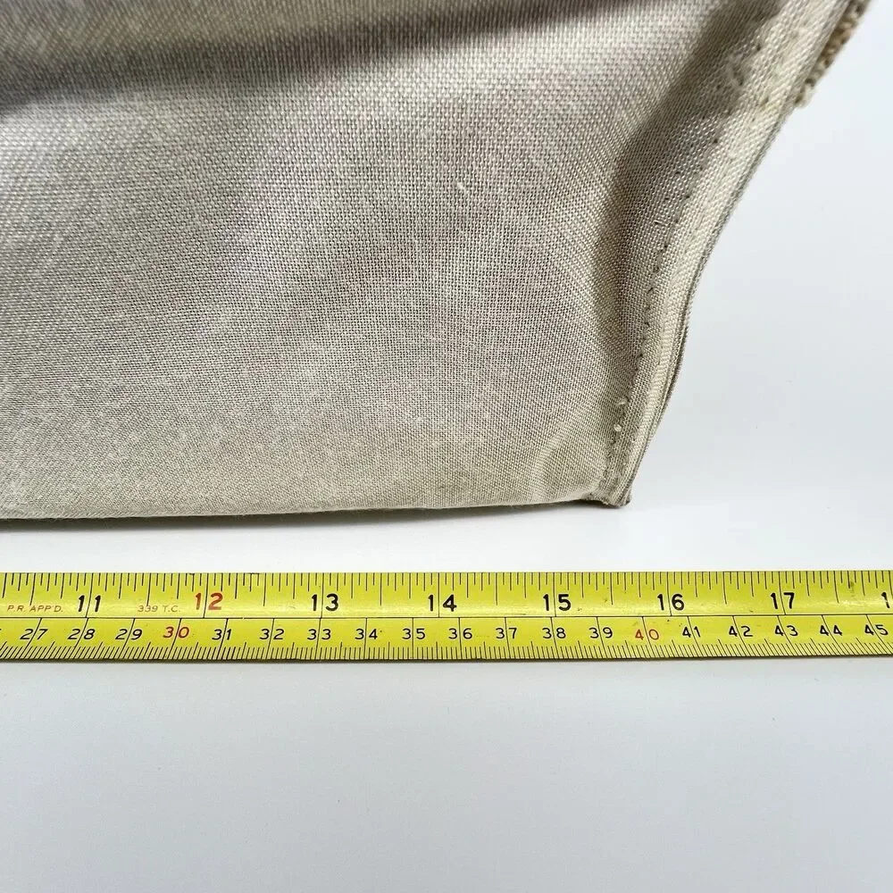 Vintage Polo Ralph Lauren Insulated Cooler Tote Bag Green Yellow Stripe